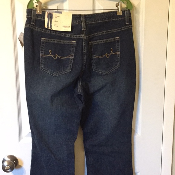 St. John’s bay stretch Jeans size 14 petite new - Picture 3 of 5